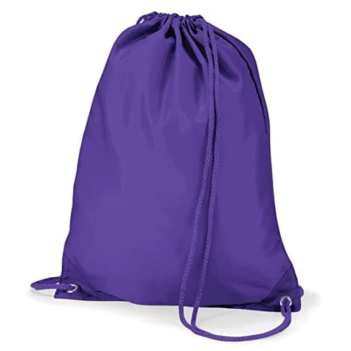 Listers Schoolwear Boys Girls Gym School PE Sports Swim Drawstring Bag Navy Maroon Black Bottle Green Royal Blue Red 20+ Colors
