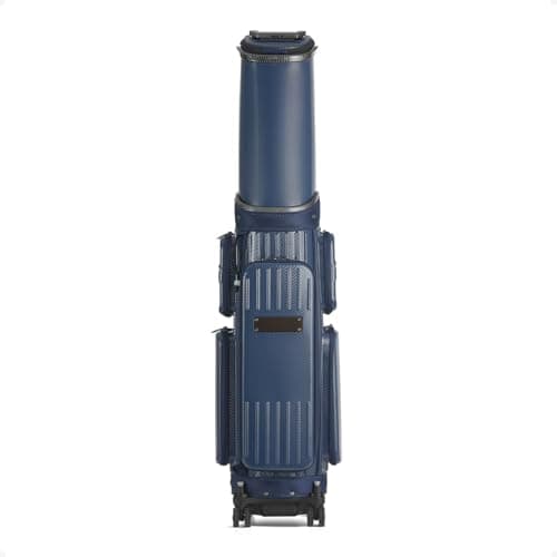 HELIX Hard PC Golf Bag with Wheels for Airline Travel (Blue) — view 4
