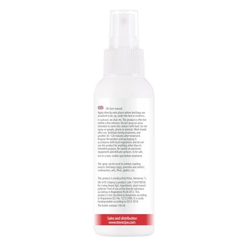 T&M Recipe Bed Bug Spray for Mattress 100ml - Fast-Acting & Fabric-Safe Bed Bug Killer Spray for Mattress, Non-Staining & Safe Around Kids & Pets, Ideal for Air Travel, Hotels, and On-The-Go Use — view 2