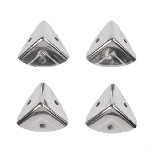 Silver Iron Box Corner 2.4cm for Suitcase Repair Kit — view 4