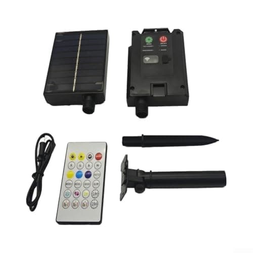Rechargeable Camping Lantern forlight, Remote‑Controlled Solar Lamp