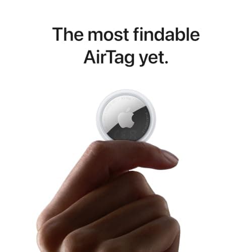 Apple AirTag (2nd generation): Tracker for Keychain, Wallet and More; Locator with Sound; Simple One-Tap Setup with iPhone or iPad; Key Finder with up to 1.5x Precision Finding Range — view 2