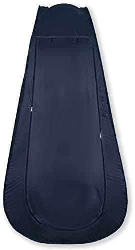Portable Outdoor Instant Pop Up Tent Privacy Camping Shower Toilet Changing Room (Black) — view 2