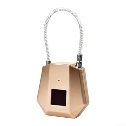 Biometric Electronic Lock Type-C Charge 90 Days Standby(Golden) — view 5
