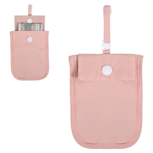 Chsoejuf Bra Wallet, Hidden Travel Bra Wallet, Travel Pouch
