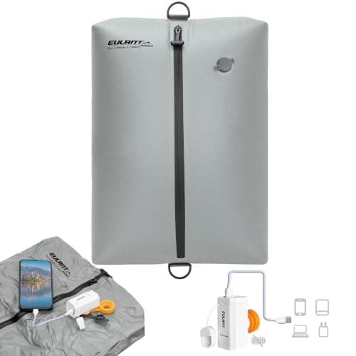 EULANT 38L TPU Travel Vacuum Bags With Pump for Suitcases/Luggage/Backpack