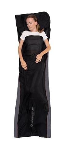 Lifeventure 100% Silk Sleeping Bag Liner, Travel & Camping Sheet — view 3