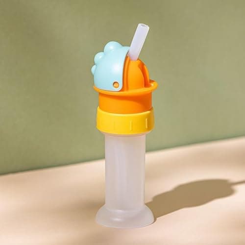 Water Bottle Spout Conversion Lid, Leak Proof Adapter, PP/Silicone, Spill Proof Replacement Top, Universal Beverage Cap, Secure Drinking Design, For Home Travel School — view 3