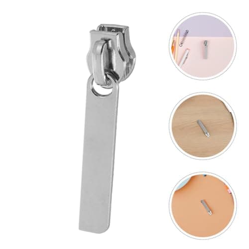 UPOUART Replacement Zipper pulls 8pcs Nylon Zipper Slider Accessories with Lock Hole for Leisure Vacations Suitcase and Tents Repair kit with Easy Installation — view 6