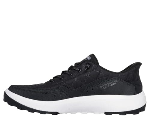 Skechers Men's Urban Explore Cozy Fit Slip-in, Black/White, 7.5 UK — view 5