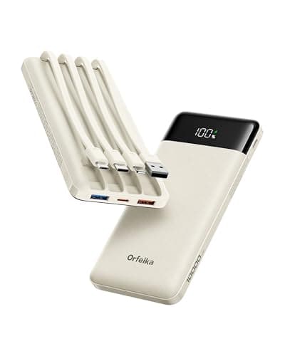 Orfeika 10000mAh Power Bank, 22.5W Fast Charging Portable Charger