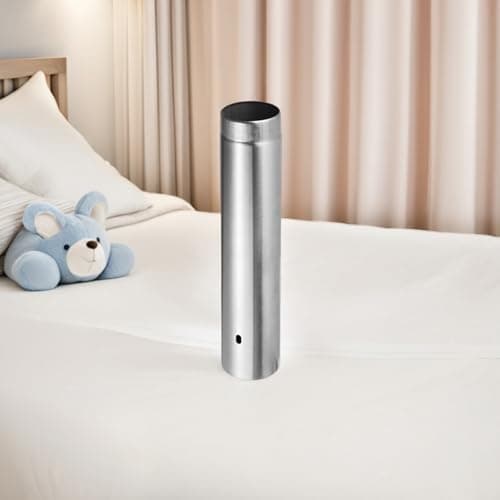 SHINEOFI 2pcs Metal Document Holder Tube for Birth Certificates and Documents, Stainless Steel Sturdy Organizer Cylinder Portable Design, Suitable for Home and Travel Storage — view 5