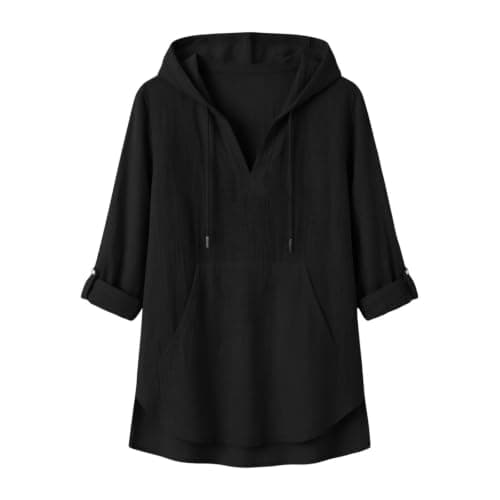 Women's Overhead Hoodie, Sweatshirt, for Road Trips and Walking, Sweat Top — view 5