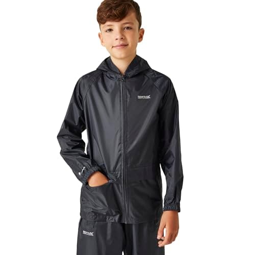 Regatta Kids' Stormbreak Waterproof Jacket Wind Resistant Hooded Outdoor Coat — view 2