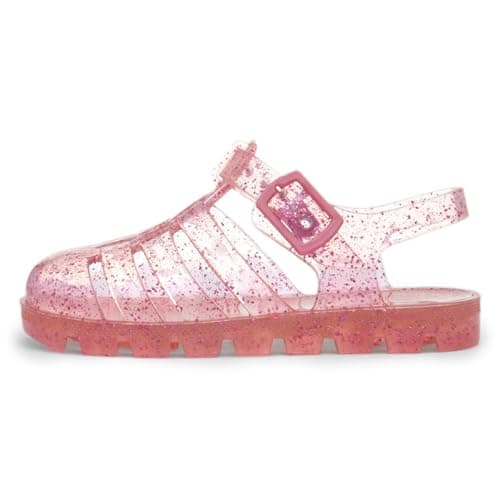 Walkright Weymouth Kids Pink Glitter Jelly Sandal - Size 5 Child UK - Pink