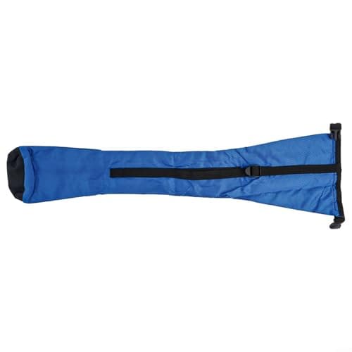 Lightweight Trekking Pole Storage Pouch With Backpack Hanging Strap, Waterproof Trekking Poles Carry Bag For All Standard Retractable Walking Poles(Blue) — view 4