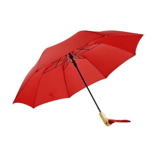 QIXCXAZ Folding Umbrellas Travel Umbrellas Unisex Rainproof Sun Open — view 6