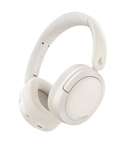 Edifier W800BT Pro Hybrid Active Noise Cancelling Headphones, Ivory