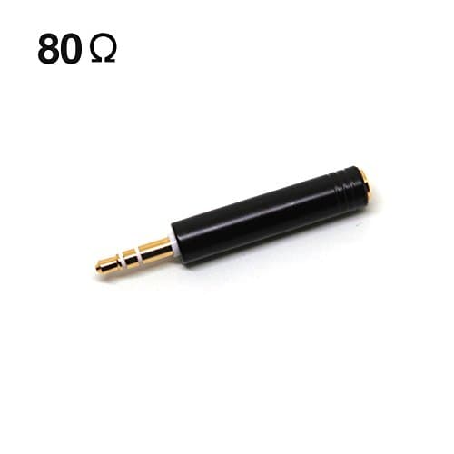 FAAEAL Conductor Earphone Impedance Plug 80 220 ohm Noise Cancelling Adapter 3.5mm Jack Professional Reduce Noise Filter Plug (80 Ohm) — view 2