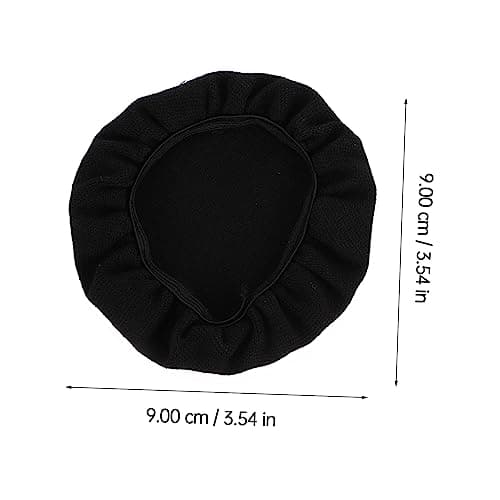 4 Pack Black Cotton Headphone Earpad Covers, Dust Protection — view 5
