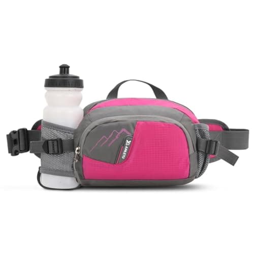 ROSSRORE Bumbag Waist for Women with Water Bottle and Phone Holder