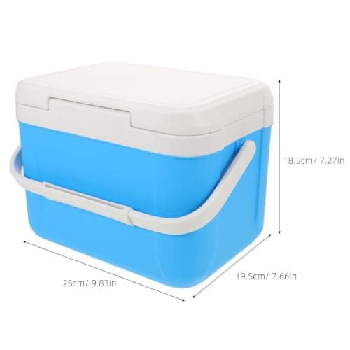 Portable Outdoor Cooler Box 5.5l PU with Ice Pack for Road Trips — view 2