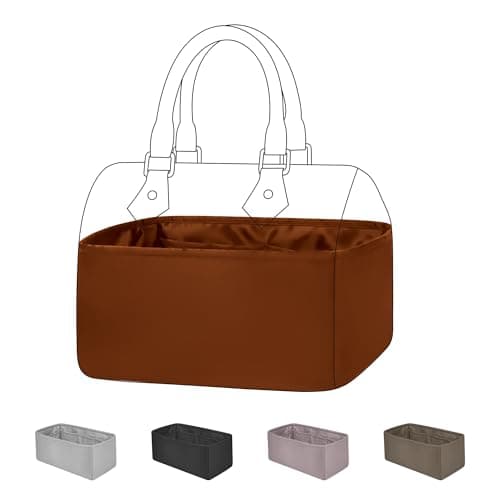 DGAZ Silk Bag Organiser Insert Fits Speedy (30, Gold)