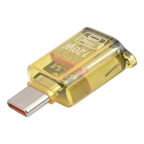 Portable Travel Adapter for Laptop Phone Tablet(Yellow) — view 6
