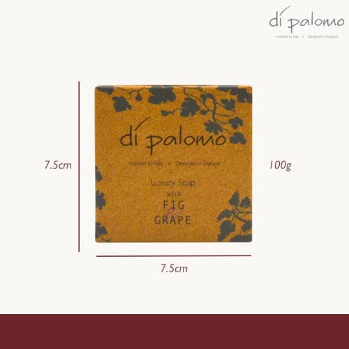 Di Palomo Vegan Wild Fig & Grape Luxury Soap Bar. 100g Hand Soap. Moisturising Skin Care Ladies & Mens Soap, Luxury Soap Bars For Women & Men. Vegan Hand Wash. Italian — view 6