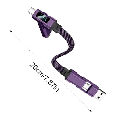 Keychain Charger Cable 65W 4-in-1 Fast Charging — view 5