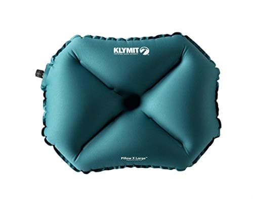 Klymit Pillow X Inflatable Camp & Travel Pillow, LARGE-Teal