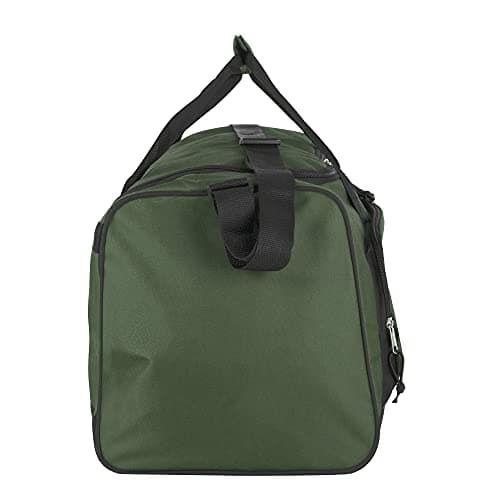 Trailmaker 55 Litre Canvas Duffle Bags for Men & Women for Traveling, the Gym, and as Sports Equipment Bag/Organizer (Green) — view 4
