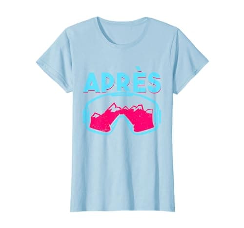 Après, Retro Ski Goggles Vintage 80s 90s Skiing Outfit T-Shirt
