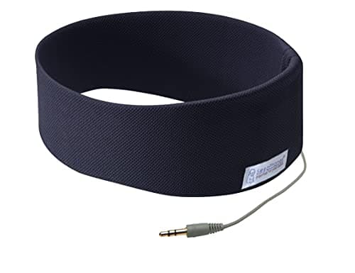 AcousticSheep SleepPhones Classic | Corded Headphones for Sleep, Travel, and More | The Original and Most Comfortable Headphones for Sleeping (Nighttide Navy - Breeze Fabric, Medium)