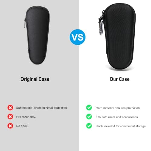 Braun series Travel Case for 3, 5, 7, 9 Electric Shavers, Black — view 6