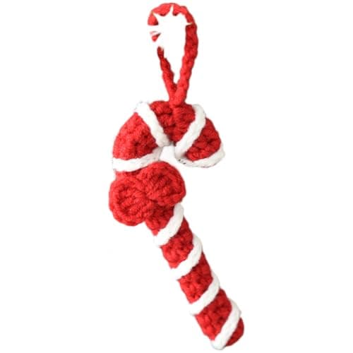 Hoppipola Christmas Yarn Knitted Walking Stick Reinforced Equipment Improvement (Knitted Walking Stick)