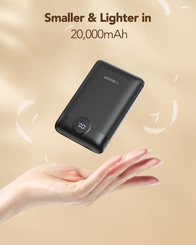 VEGER Power Bank 20000mAh, Portable Charger USB C Battery Pack, — view 2