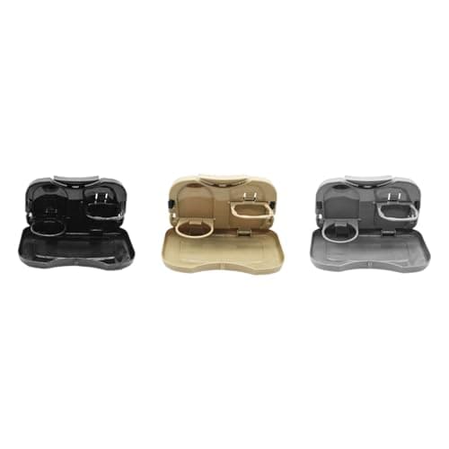 Bnojjellol Foldable Car Backseat Tray Organizers with Cup Holder Suitable for Secure Dining Work and Storage in Vehicles Spill Proof Vehicle Organizers Tray — view 4