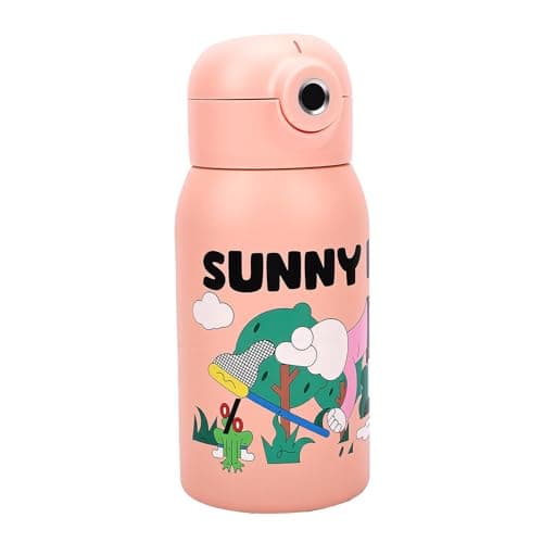 Annadue 500ml Fingerprint Smart Insulated Bottle for Kids