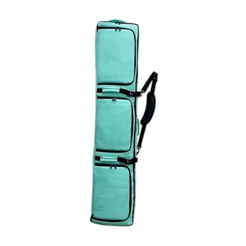 PUXZYAX Snowboard Bag With Wheels Air Travel Adjustable Size Ski Bag Large Capacity Efficient Storage Solutions Ski Snowboard Carrier Carry Wheeled, Green, 165x36x20cm — view 5