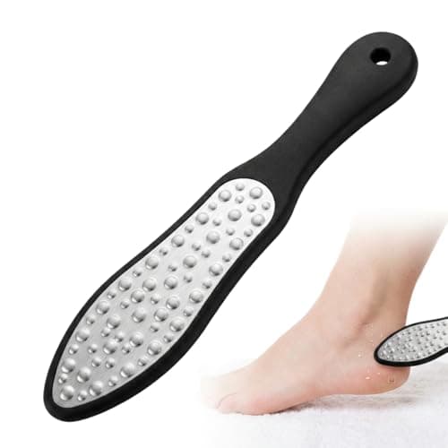 Double Sided Stainless Steel Foot File Callus Remover for Hard Dry Skin