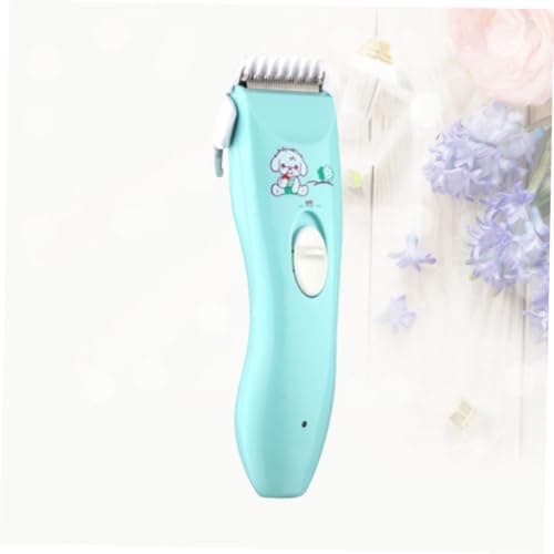 Generic Rechargeable Electric Clipper for Whole Body with Washable Head Low Noise Motor Safety Design Portable Sky-Blue Trimmer for Home and Travel Use — view 3