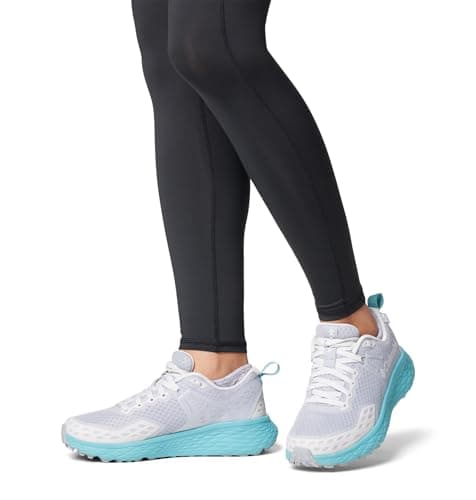 Columbia Women's Konos TRS Outdry, Waterproof Low Rise Trekking and Hiking Shoes, Moonstone/Teal, 8 — view 2