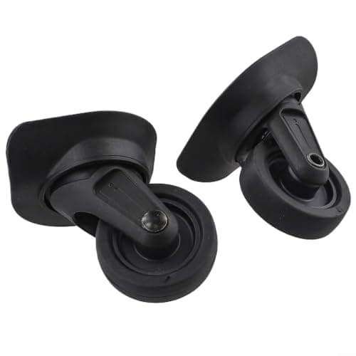 Nexbrill 1 Pair Suitcase Replacement Wheels, High-Strength Plastic Trolley Rollers with Quiet Bearing, Spare Parts for Luggage Repair, Easy Installation Kit (W135/W139/W142 Models)(W142) — view 5