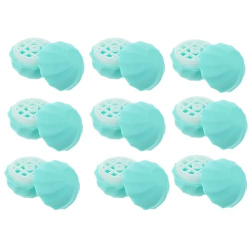 10 Pack Refillable Plastic Lip Balm Sphere Containers