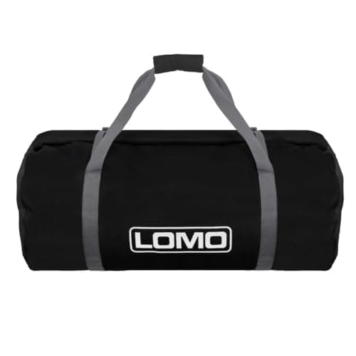 Lomo Dry Bag Roll Top Holdall 60L - Black — view 5