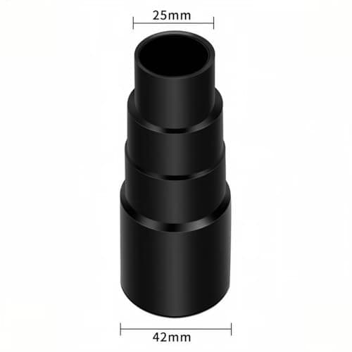 8 Pcs Vacuum Hose Connection Kit, Universal Vacuum Cleaner Hose Adapter, Vacuum Cleaner Hose Connector, Extractor Connectors Tool, 25mm/30mm/34mm/42mm — view 3