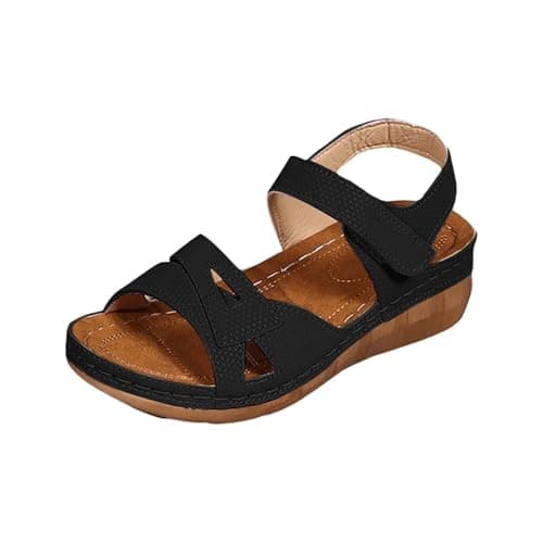 Womens Plantar Fasciitis Orthotic Sandals with Arch Support