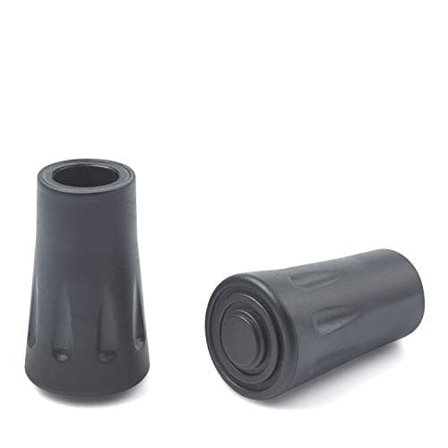 Replacement 2 x Ferrule for Trekrite and Other Standard Walking/Hiking Poles Rubber Tips/Ends Accessories Attachments — view 2