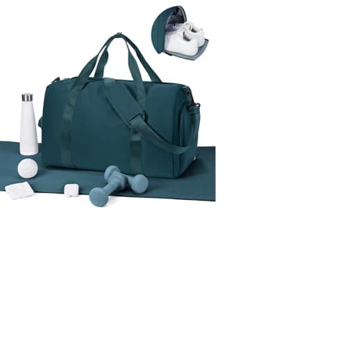 WEPLAN Gym Bag Womens Men Sports Duffle Bag Travel Duffel Bags Weekend